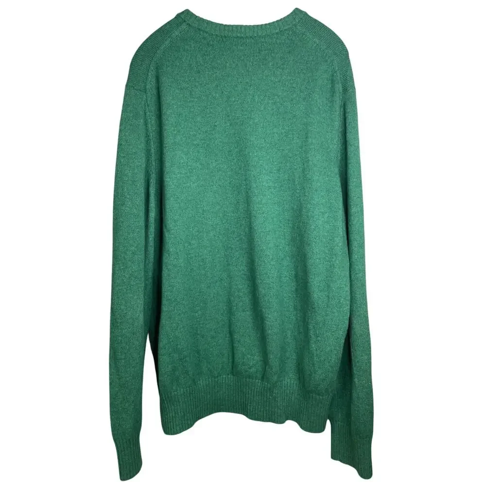 Banana Republic Men’s Green Merino Wool Blend Long Sleeve Sweater Sze XL - HOL13